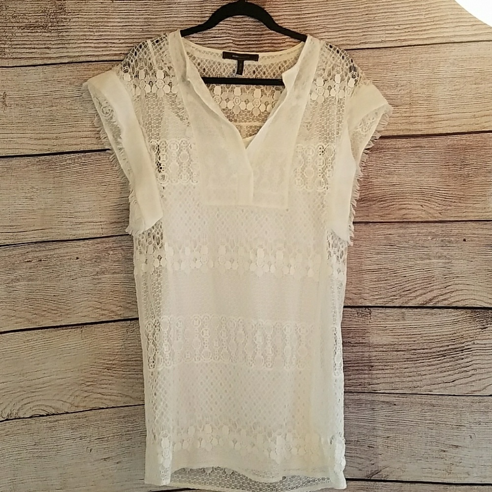 BCBGMaxazria Ivory Tunic Dress